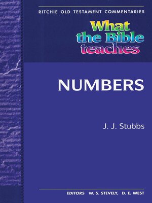 cover image of What the Bible Teaches--Numbers